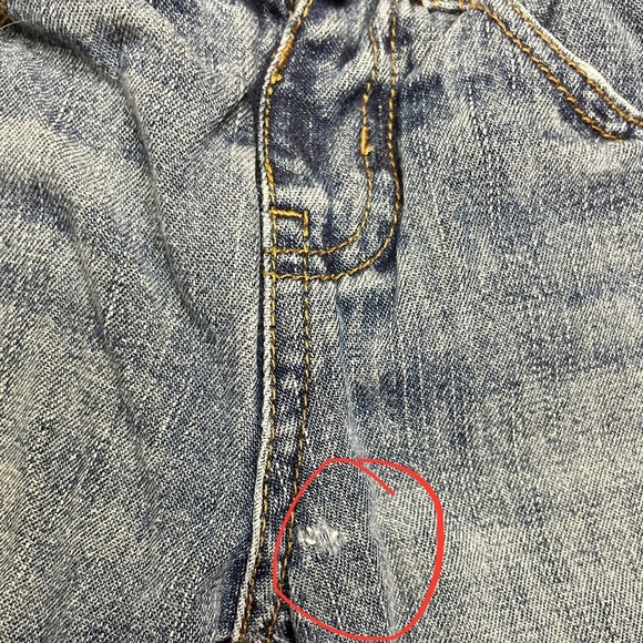 Fleece Lined Healthtex 24 Month Red Blue Jeans PRELOVED Wear shown in photos - Picture 3 of 13